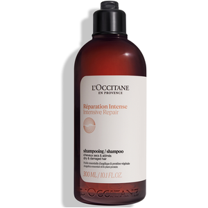 L'OCCITANE - Shampoing Réparation Intense - 300 ml - Cheveux secs et abîmés - Fabriqué en France