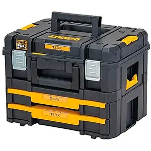 Kit T-STAK 2 pièces petit coffret et tiroir - DEWALT - DWST83395-1 pas cher
