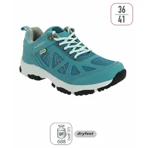 Chaussures de randonnée tige basse femme Élémenterre Sanbona Turquoise 38Vendu parendurance-store