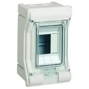 VE103D VE103D petit distributeur en saillie nombre de rangées = 1 contenu 1 pièce - Hager pas cher