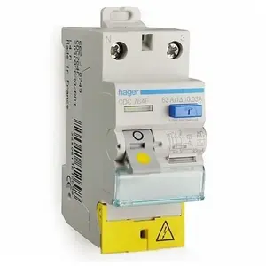 Interrupteur différentiel 63A bipolaire - type AC - A vis - CDC764F - ...
