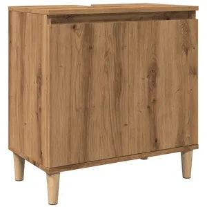 VIDAXL Bonne qualité - Armoire de rangement Armoire dévier chêne artisanal 58x33x60cm - Bois dingénierie DECO M5131934 pas cher