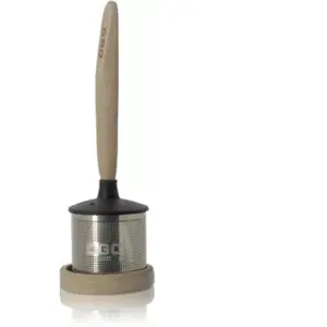 Infuseur à thé inox et acacia + repose-infuseur - OGO LIVING pas cher