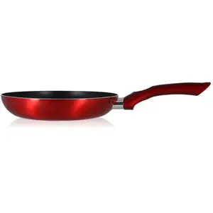 THEKITCHENETTE Poêle - MENASTYL - 24 cm - Aluminium - Cerise - Compatible induction pas cher