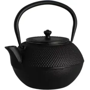 Théière - THEKITCHENETTE - Osaka 7321528 - Fonte - 1,20L - Noir pas cher