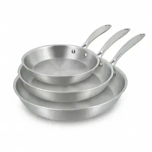 MENASTYL - SET 3 POÊLES TRIPLYEN ACIER INOXYDABLEINDUCTION 28/24 ET 28... pas cher