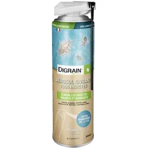 DIGRAIN Aérosol givrant tous insectes pas cher