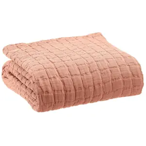 VIVARAISE, Couverture, Wohndecke Plaid Argile (130 x 200 cm) pas cher