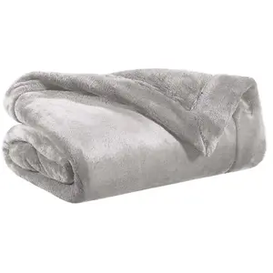 Vivaraise Plaid En Polyester Perle 150 X 200