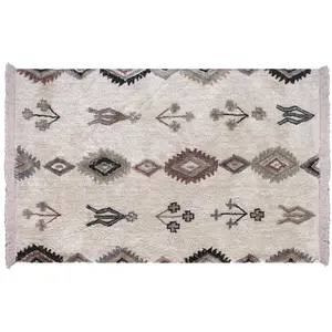 Tapis Dawlish ivoire/multi 160 x 230 cm The Rug Republic 160 X 230 IVOIRE/MULTI