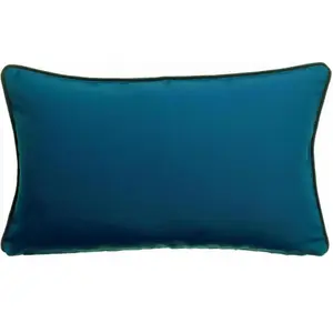 Coussin uni Alga outdoor indigo 30 x 50 cm Vivaraise pas cher