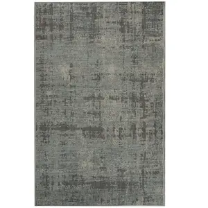 VIVARAISE Tapis extérieur en polypropylène Catania gris 170 x 120 cm pas cher