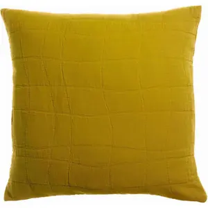 Coussin recyclé Titou absynthe 45 x 45 cm Vivaraise.