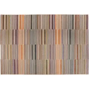 VIVARAISE Tapis extérieur en polypropylène Bianca papaye 170 x 120 cm pas cher