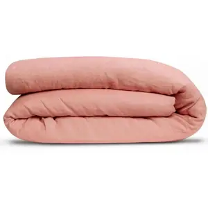 Vivaraise Linco Housse De Couette Rose PoudrÃ© - 260 X 240 Cm