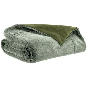 Vivaraise Plaid En Polyester Olive 130 X 160Vendu parrakuten