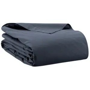 Vivaraise Calita Drap Plat Bleu Marine - 240 X 300 Cm pas cher
