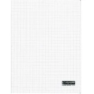Clairefontaine Calligraphe Cahier couverture polypro piqué 24x32cm 96 pag pas cher