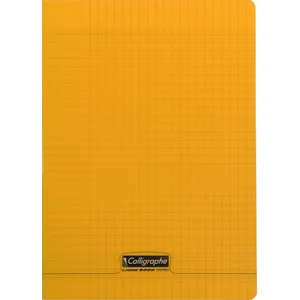 Cahier piqué - CLAIREFONTAINE - 8000 POLYPRO - Incolore - 24x32cm - 192 pages - 90g/m² pas cher