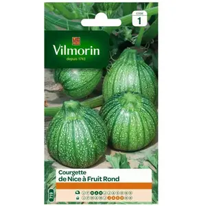 VILMORIN Courgette de Nice à fruit rond