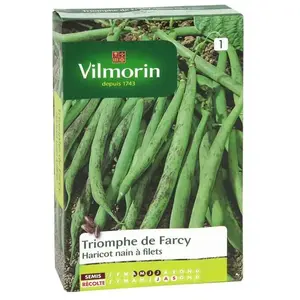 VILMORIN Haricot Triomphe de Farcy Sachet de graines pas cher