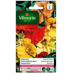 VILMORIN Capucine Diamant variée double naine pas cher