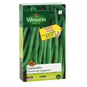 VILMORIN Haricot nain mangetout CONTENDER pas cher