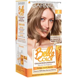 Coloration - GARNIER - Belle Color - Blond Cendré Naturel - Sans ammoniaque - Crème pas cher