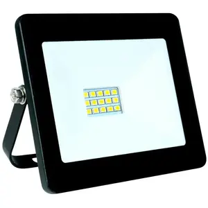GEFOM Projecteur Mural Aluminium Led 10w Extra Plat Ip65, 800 Lumens 400220