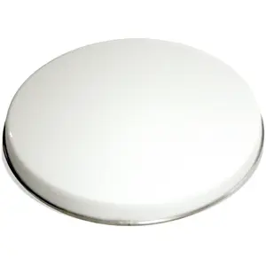 BAUMALU Cache plaque Ø16 cm émail blanc pas cher