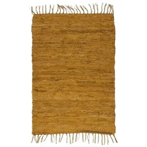 The Deco Factory Tapis Tressé, 60cm x 90cm, Marron