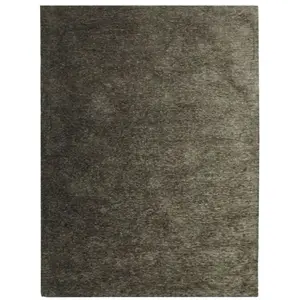 THEDECOFACTORY Intense - Tapis texturé vintage taupe 190x290 - Marron