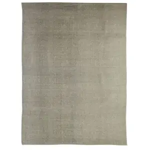 The Deco Factory DUNES - Tapis salon ou chambre effet délavé en coton 160 x 230 cm Taupe