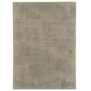 Tapis aspect velours vert clair 120x170 pas cher