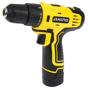 Perceuse-visseuse sans fil RHINO - 12V - 1.3Ah - 30 Nm - Malette de rangement incluse pas cher