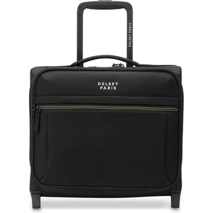 Valise cabine souple - DELSEY PARIS - BROCHANT 3 - 37x39x22 cm - 25 L - Noir profond pas cher