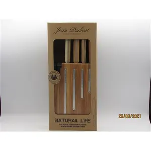 Bloc couteaux avec aiguiseur intégré ,jean dubostVendu parmanomano