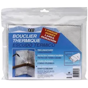 Comparateur de prix : Bouclier thermique GEB en fibre de verre 20x27cm