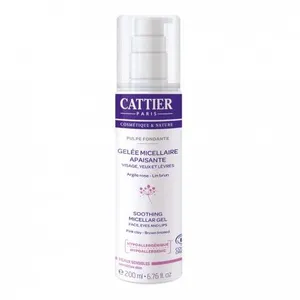 Cattier Pulpe Fondante Gelée Micellaire Apaisante 200 ml, pas cher