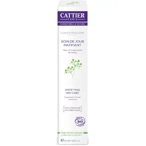 Cattier - Soin de jour matifiant BIO- Peaux mixtes à grasses - 40ml pas cher