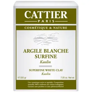 Comparateur de prix : Cattier Cattier Argile Blanche Surfine Kaolin 200 G