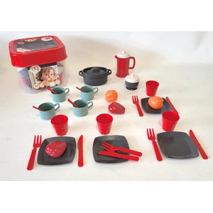 Comparateur de prix : Ecoiffier 100% Chef Coffret Dinette