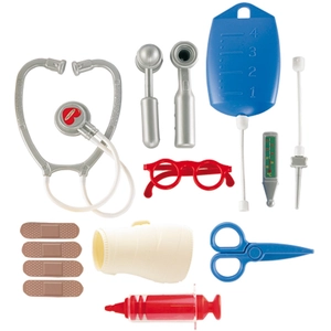 Comparateur de prix : Mallette Docteur - ECOIFFIER - Mixte - A partir de 18 mois - 14 accessoires indispensables