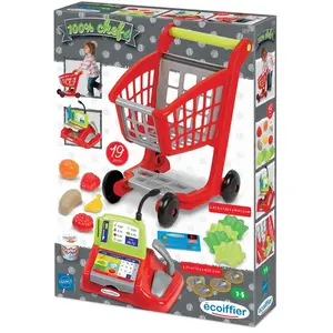 Ecoiffier Chariot + Caisse Enregistreuse. pas cher
