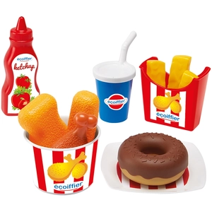 Playset Ecoiffier Valisette Nuggets et Donuts pas cher