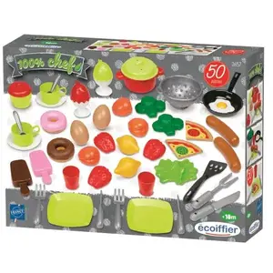 Boîte alimentation 50 pièces Ecoiffier pas cher