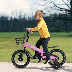 JEOBEST 14 Pouces Bicyclette pour enfants de 3-5 Ans avec panier Vélo ... pas cher