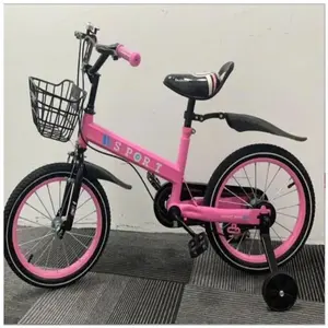 Vélo pour enfants 3 ans 14''  - MIPAN - Avec Roues stabilisatrices  - Pour garçons et Filles de 3  4 5 6 7 8 Ans - Rose pas cher