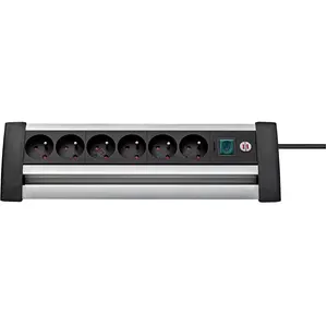 Brennenstuhl Premium Office-Line Alu Multiprise 6 Prises ... pas cher