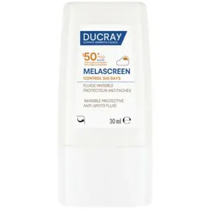 Ducray Melascreen Control 365 jours Fluide invisible SPF50+ 30ml pas cher
